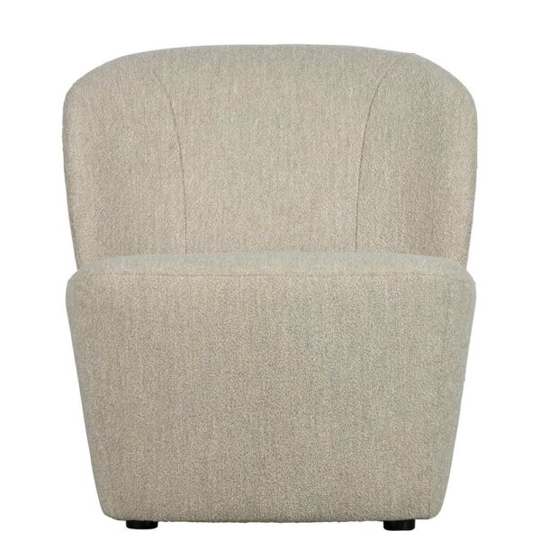 Retro Sessel in Beige 75 cm hoch