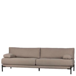 Canvas Sofa Bezug in Mauve Federkern