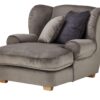Megasessel  Lounge ¦ grau Polstermöbel ></noscript> Sessel > Ohrensessel - Höffner