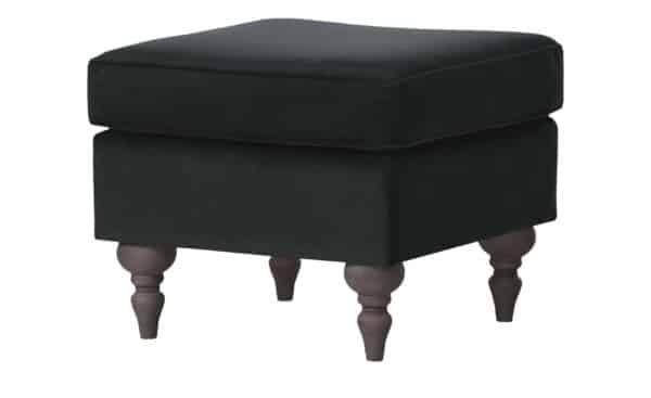 Hocker   Cozy ¦ schwarz Polstermöbel > Hocker - Höffner