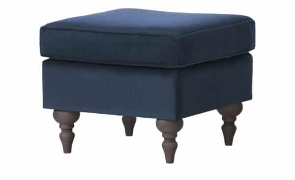 Hocker   Cozy ¦ blau Polstermöbel > Hocker - Höffner