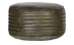 Pouf  Buff ¦ grün Ø: 50 Polstermöbel > Hocker > Sitzpouf - Höffner