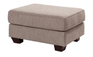 SOHO Hocker gestreift  Franka ¦ beige Polstermöbel > Hocker - Höffner