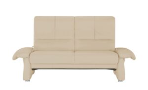 himolla Ledersofa  6001 ¦ beige Polstermöbel > Sofas > 2-Sitzer - Höffner