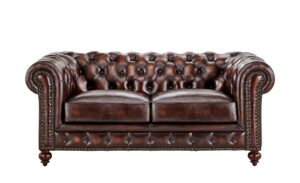 uno Sofa  Chesterfield ¦ braun Polstermöbel > Sofas > 2-Sitzer - Höffner