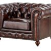 uno Sessel  Chesterfield ¦ braun Polstermöbel ></noscript> Sessel > Ledersessel - Höffner
