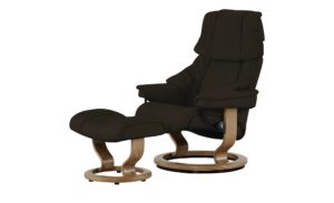 Stressless Relaxsessel mit Hocker  Reno S ¦ braun Polstermöbel > Sessel > Fernsehsessel - Höffner