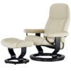 Stressless Relaxsessel mit Hocker Consul L ¦ creme Polstermöbel > Sessel > Fernsehsessel - Höffner