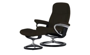 Stressless Relaxsessel mit Hocker  Consul L ¦ braun Polstermöbel > Sessel > Fernsehsessel - Höffner