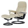 Stressless Relaxsessel mit Hocker  Consul S ¦ creme Polstermöbel ></noscript> Sessel > Fernsehsessel - Höffner