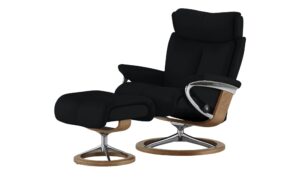 Stressless Relaxsessel mit Hocker  Magic L ¦ schwarz Polstermöbel > Sessel > Fernsehsessel - Höffner