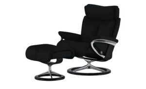 Stressless Relaxsessel mit Hocker  Magic M ¦ schwarz Polstermöbel > Sessel > Fernsehsessel - Höffner