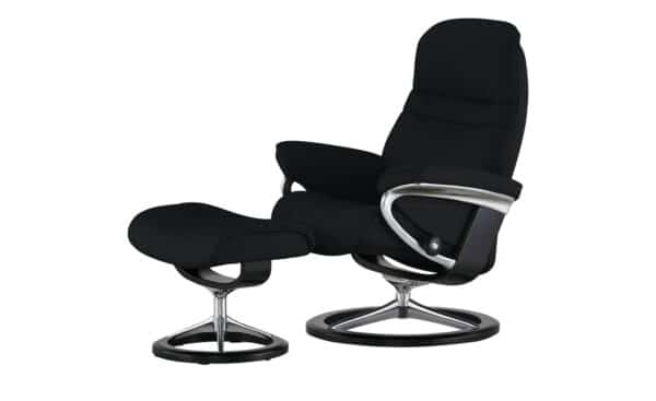 Stressless Relaxsessel mit Hocker  Sunrise M ¦ schwarz Polstermöbel > Sessel > Fernsehsessel - Höffner