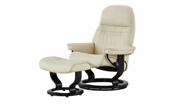 Stressless Relaxsessel mit Hocker  Sunrise S ¦ creme Polstermöbel > Sessel > Fernsehsessel - Höffner