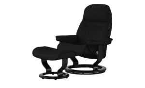 Stressless Relaxsessel mit Hocker  Sunrise S ¦ schwarz Polstermöbel > Sessel > Fernsehsessel - Höffner