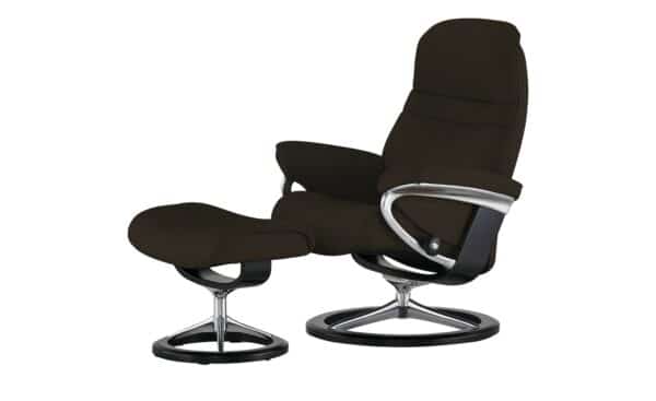 Stressless Relaxsessel mit Hocker  Sunrise S ¦ braun Polstermöbel > Sessel > Fernsehsessel - Höffner