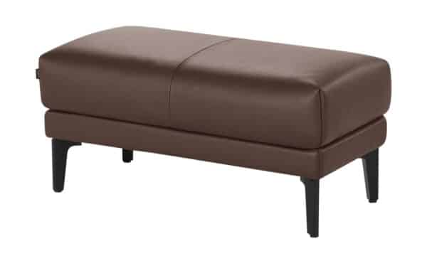 hülsta Sofa Polsterbank aus Leder  HS 450 ¦ braun Polstermöbel > Hocker - Höffner