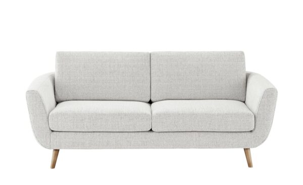 SOHO Sofa weiß - Webstoff Smilla ¦ weiß Polstermöbel > Sofas > 2-Sitzer - Höffner