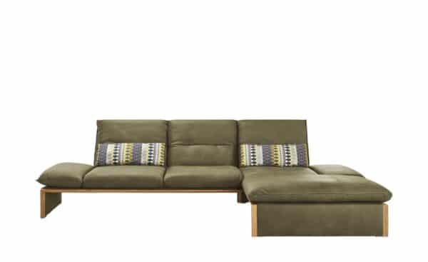 KOINOR  Leder-Ecksofa  Humfrey ¦ grün Polstermöbel > Sofas > Ecksofas - Höffner