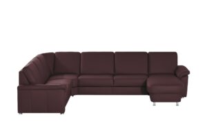 meinSofa Leder-Wohnlandschaft  Carolin ¦ lila/violett Polstermöbel > Sofas > Wohnlandschaften - Höffner