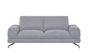 smart Sofa grau - Stoff Bonika ¦ grau Polstermöbel > Sofas > 2-Sitzer - Höffner