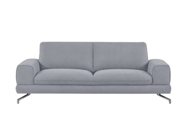 smart Sofa grau - Stoff Bonika ¦ grau Polstermöbel > Sofas > 3-Sitzer - Höffner