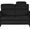 meinSofa Ledersofa  Manon ¦ schwarz Polstermöbel ></noscript> Sofas > 2-Sitzer - Höffner