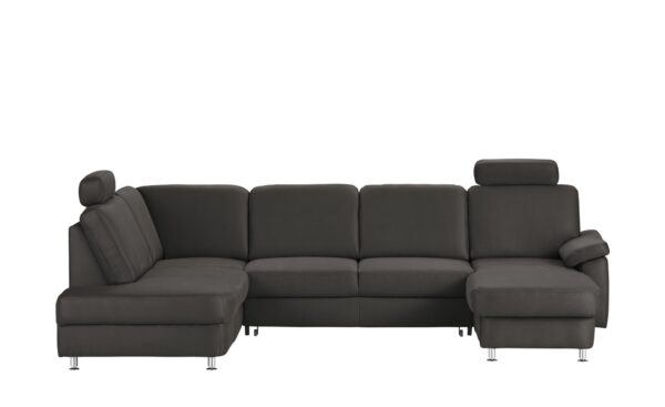 meinSofa Wohnlandschaft  Oliver-S ¦ grau Polstermöbel > Sofas > Schlafsofas - Höffner