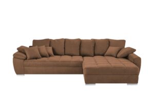 Ecksofa  Farina ¦ braun Polstermöbel > Sofas > Ecksofas - Höffner