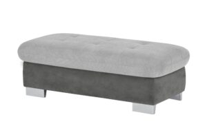 Lounge Collection Polsterhocker XXL  Davinci ¦ grau Polstermöbel > Hocker - Höffner