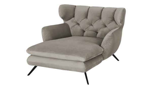 pop Longseat-Sessel  Caldara ¦ grau Polstermöbel > Sessel > Ohrensessel - Höffner