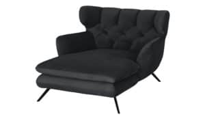 pop Longseat-Sessel  Caldara ¦ schwarz Polstermöbel > Sessel > Ohrensessel - Höffner