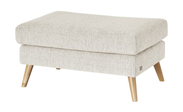 SOHO Polsterhocker  Smilla ¦ beige Polstermöbel > Hocker - Höffner