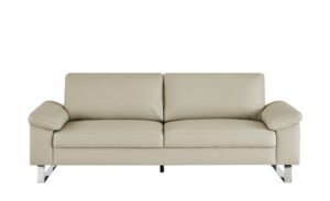 Max Schelling Ledersofa  Maximum ¦ creme Polstermöbel > Sofas > 3-Sitzer - Höffner