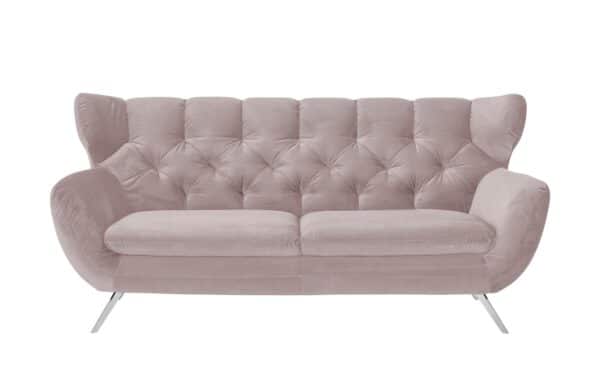 pop Sofa  Caldara ¦ rosa/pink Polstermöbel > Sofas > 2-Sitzer - Höffner