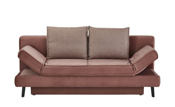 Schlafsofa  Sidney ¦ rot Polstermöbel > Sofas > Einzelsofas - Höffner