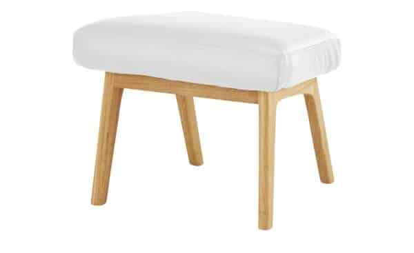 Nils Olsen Hocker  Torgen ¦ weiß Polstermöbel > Hocker - Höffner