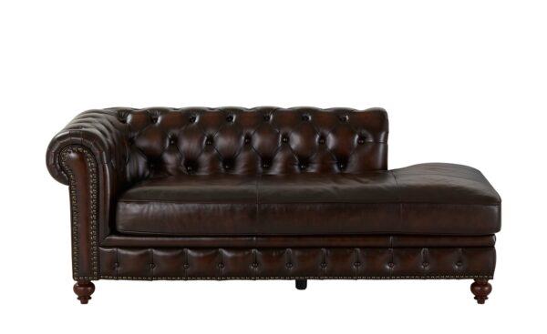 uno Recamiere  Chesterfield ¦ braun Polstermöbel > Sofas > Einzelsofas - Höffner