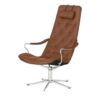 Ledersessel  Bravo ¦ braun Polstermöbel ></noscript> Sessel > Drehsessel - Höffner