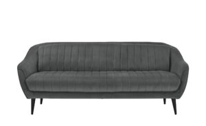 Sofa  Sophia ¦ grau Polstermöbel > Sofas > 3-Sitzer - Höffner