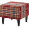 switch Hocker  Gerda ¦ rot Polstermöbel ></noscript> Hocker - Höffner
