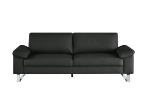 Max Schelling Ledersofa  Maximum ¦ schwarz Polstermöbel > Sofas > 3-Sitzer - Höffner