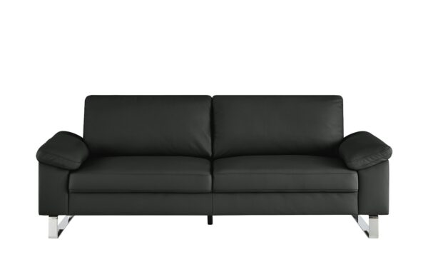 Max Schelling Ledersofa  Maximum ¦ schwarz Polstermöbel > Sofas > 3-Sitzer - Höffner