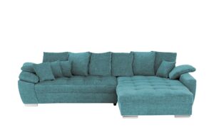 Ecksofa  Farina ¦ türkis/petrol Polstermöbel > Sofas > Ecksofas - Höffner