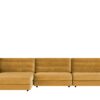 pop Ecksofa Samt  Scarlatti ¦ gold Polstermöbel ></noscript> Sofas > Ecksofas - Höffner