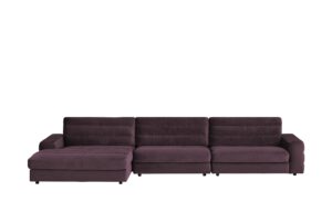 pop Ecksofa Samt  Scarlatti ¦ lila/violett Polstermöbel > Sofas > Ecksofas - Höffner