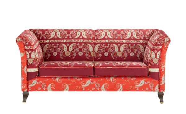 bassetti by SCHRÖNO Sofa  Ferrara ¦ rot Polstermöbel > Sofas > 2-Sitzer - Höffner