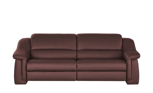 himolla Ledersofa  1501 ¦ rot Polstermöbel > Sofas > 3-Sitzer - Höffner