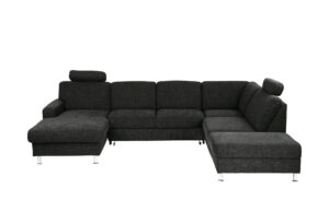 meinSofa Wohnlandschaft  Jana ¦ schwarz Polstermöbel > Sofas > Schlafsofas - Höffner