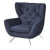 pop Hochlehnsessel  Caldara ¦ blau Polstermöbel ></noscript> Sessel > Ohrensessel - Höffner